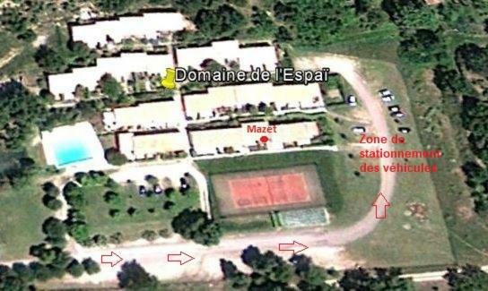 Mazet De Vacances Dans Le Domaine De L'Espai Saint-Martin-de-Bromes Luaran gambar